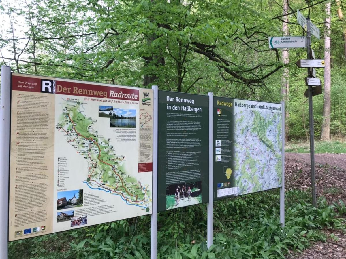 Aidhausen Ferienhaus Hassgautor מראה חיצוני תמונה