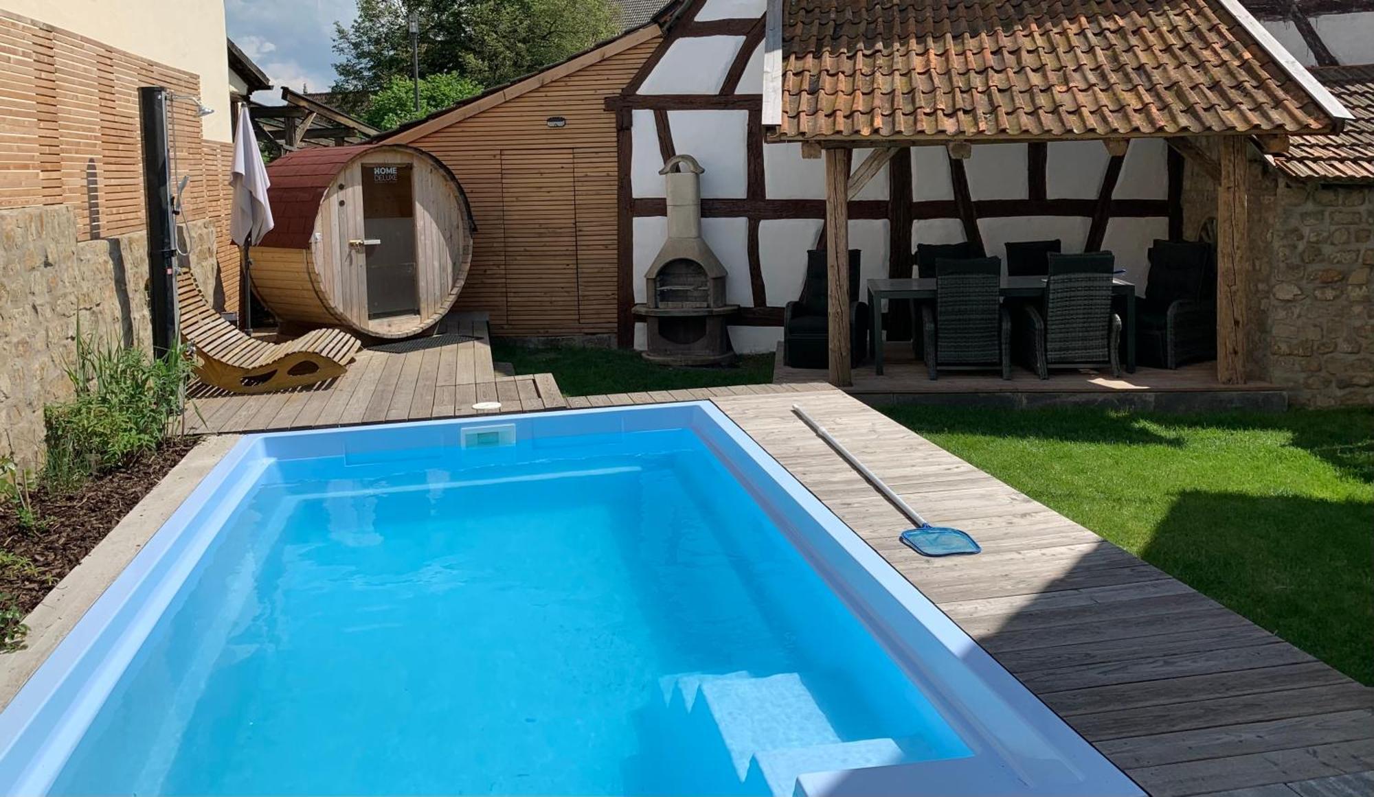 Aidhausen Ferienhaus Hassgautor מראה חיצוני תמונה